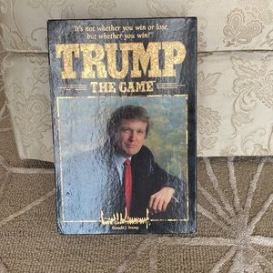 Trump Game by Milton Bradley 1989 NEVER PLAYED